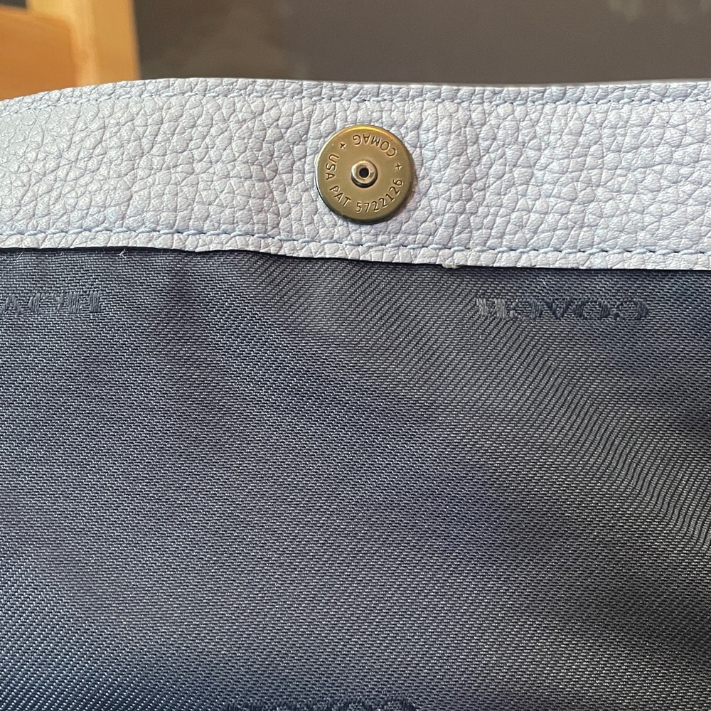 Coach Dalton Bag 31 in Mist/Gunmetal NWT - Picture 15 of 17